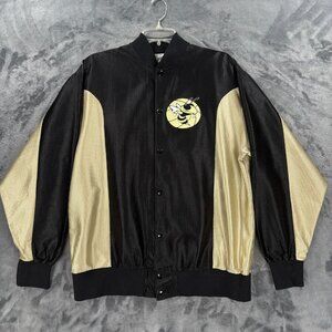 Vintage 90's Georgia Tech Basketball Warm Up Jacket Team Issued Men 44/L/XL